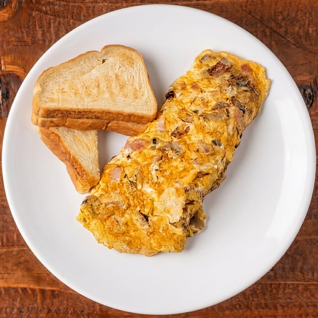 Meat Lovers Omelet.