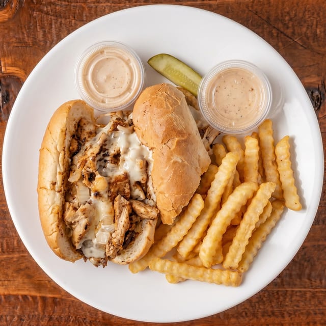 Philadelphia Chicken or Steak Sub.