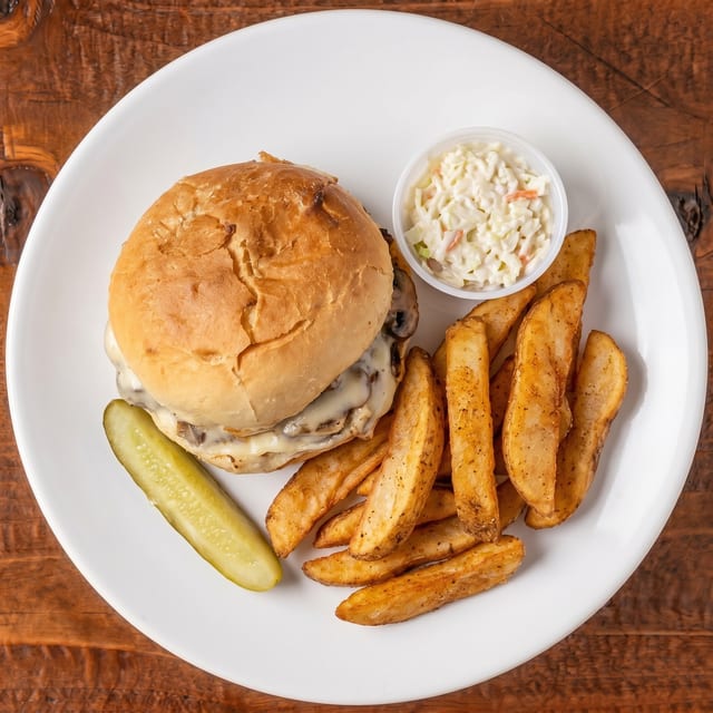 Cheese Burger Combo.