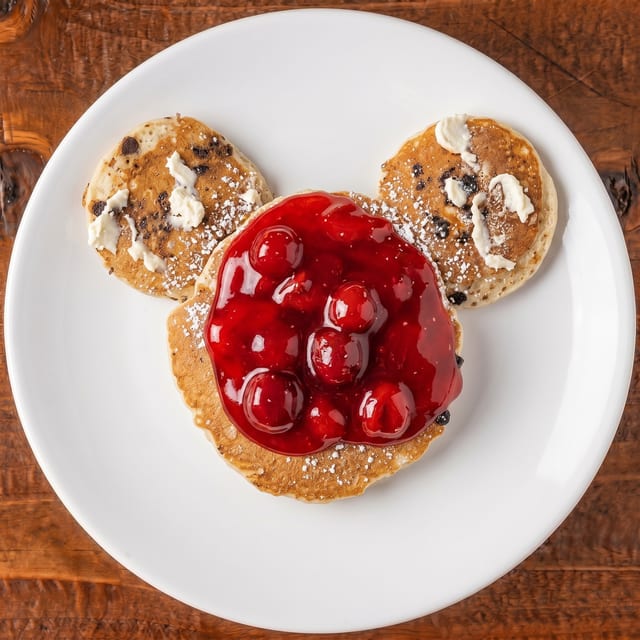 Kids #3 - Mickey Mouse Chocolate Chip Pancake.