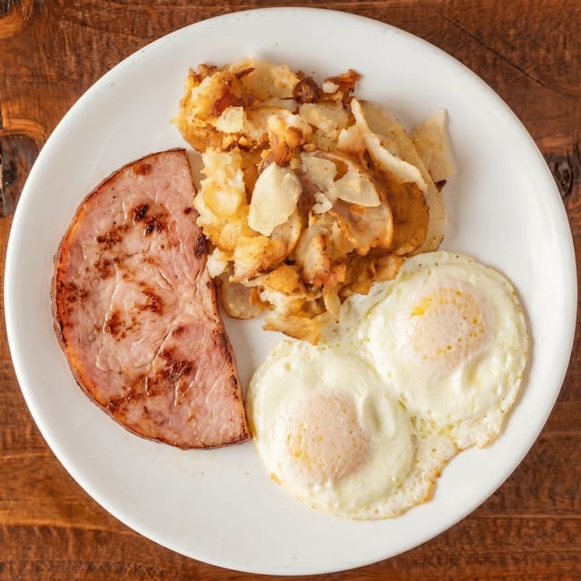 Ham & Two Eggs.