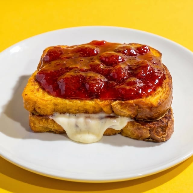 Paradise Stuffed French Toast.