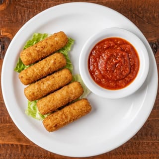 Golden Fried Mozzarella Sticks