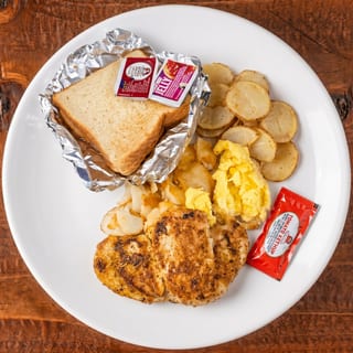 Grilled Chicken & Eggs