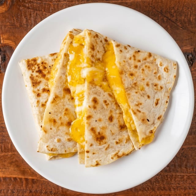 Cheese Quesadilla.