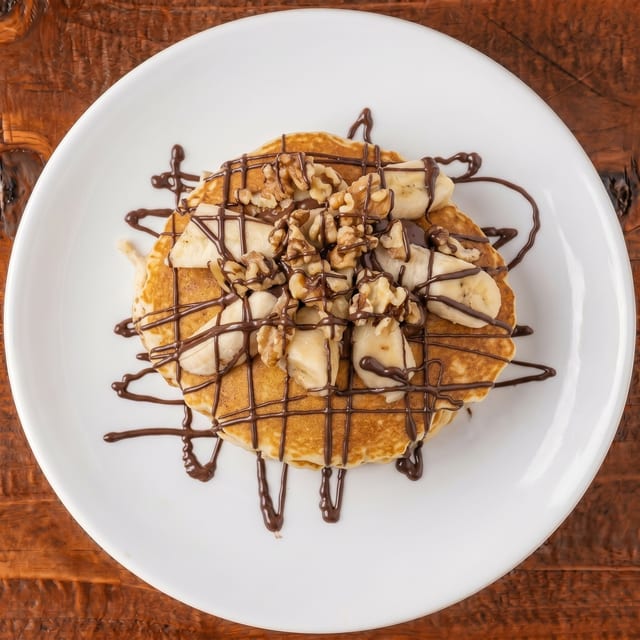 Nutella Pancakes.